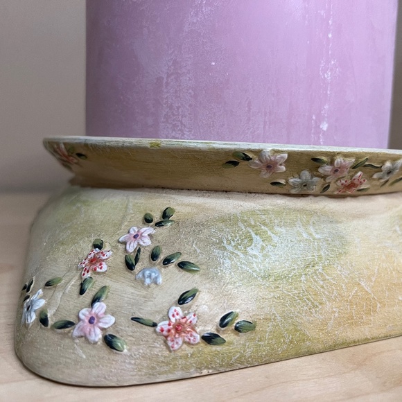 Vintage/Retired PartyLite Terrace Blossom Collection Candle Holder - Picture 8 of 14